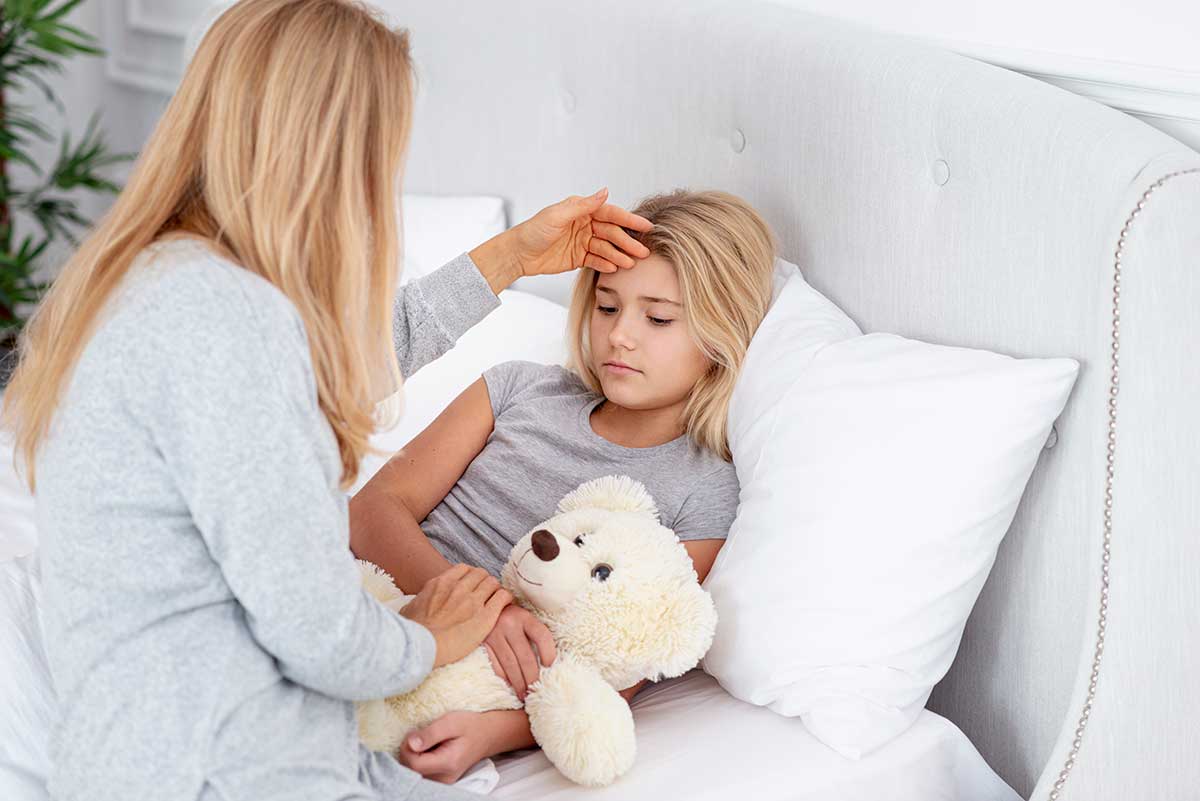 Pediatric flu: cases